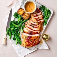 Turkey Breast with Thyme and Lemon Gravy