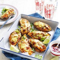 Loaded Sweet Potato Skins