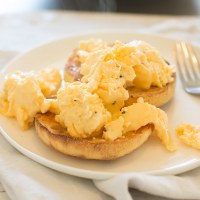 Easy Microwave Scrambled Eggs