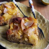 Pineapple and Coconut Slice