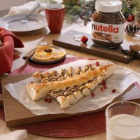 Pampas Puff Pastry Tree with Nutella