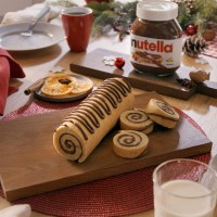 Nutella Yule Log