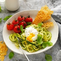 Zoodles and Egg Salad Zoodles and Egg Salad
