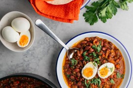 Mexican Braised Beans by Justine Schofield