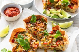 Air Fryer Mexican Tortilla Bowl