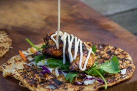 BBQ Balinese Chicken Roti #shorts