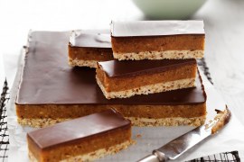 No-Bake Choc-Caramel Slice