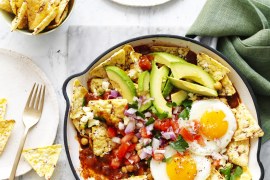 Breakfast Chilaquiles Verde