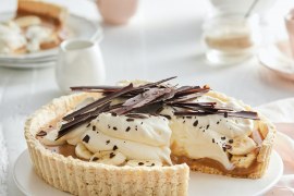 Caramilk Crackle Banoffee Pie