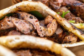 Greek Lamb Pita Pockets