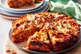 Leftover Spaghetti Bolognese Bake