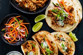Malaysian Rendang Jackfruit Tacos
