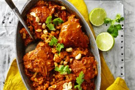One-Pan Butter Chicken with Cauliflower