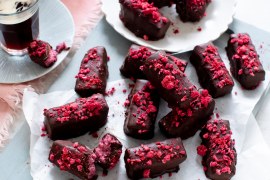 Raspberry Coconut Bars