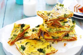 Sweet Potato and Broccoli Frittata