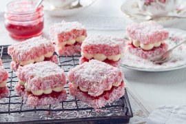 Pink Jelly Cakes
