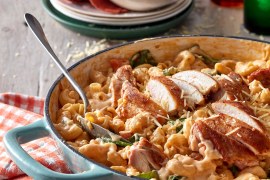 One-pan Creamy Chicken Pasta