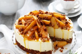 ANZAC Caramel Apple Cheesecake