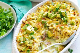 Avocado and Bacon Mac and Cheese