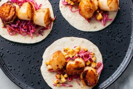 Scallop Tacos by Justine Schofield