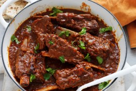 Slow Cooked Rogan Josh Beef Short Ribs