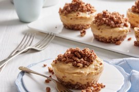Biscoff Cheesecake Crackle Pies