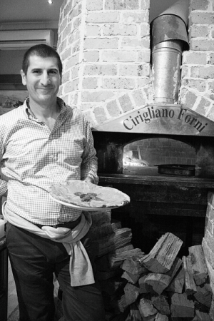 Peter Zuzza pizza chef