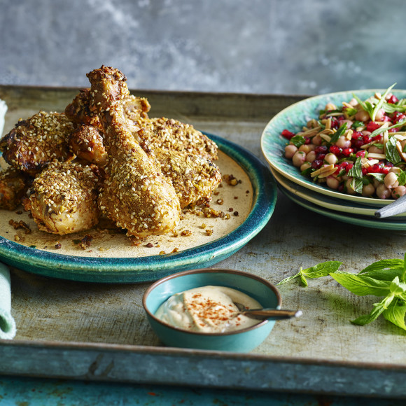 Harissa and Dukkah Roasted Chicken