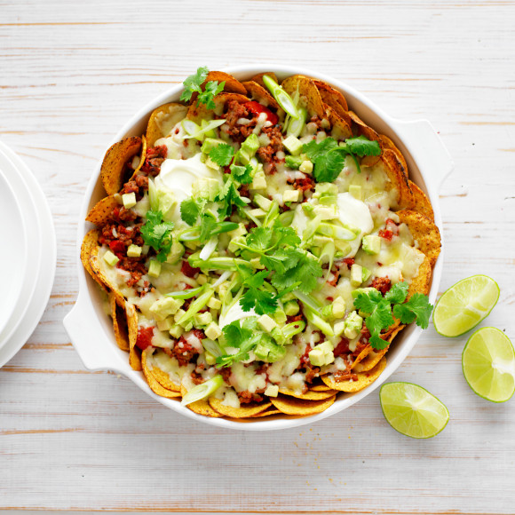 Easy Mexican Beef Nachos 