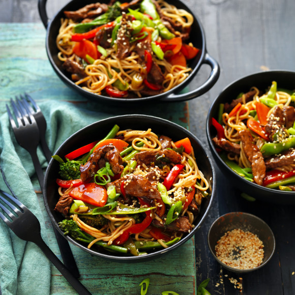 Teriyaki Beef Noodles recipe