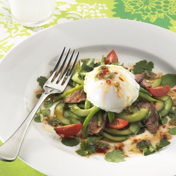 Asian Style Beef & Egg Salad