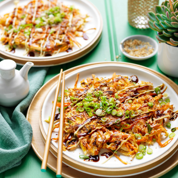 Okonomiyaki BBQ chicken recipe