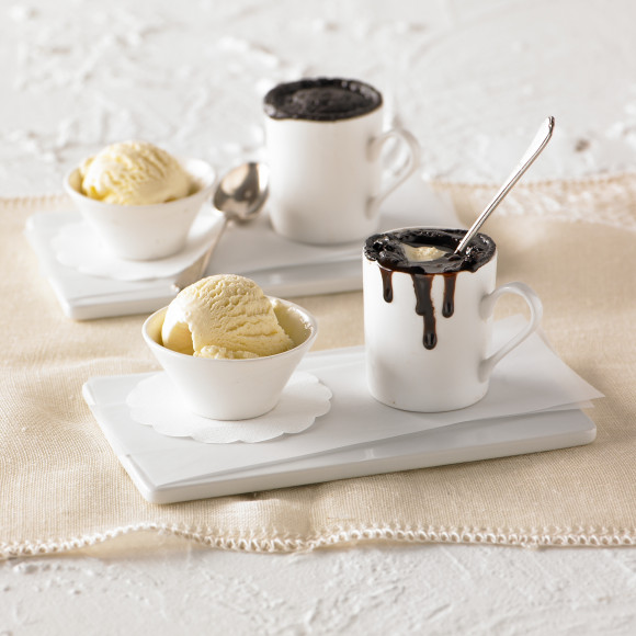 Fudge Chocolate Pots