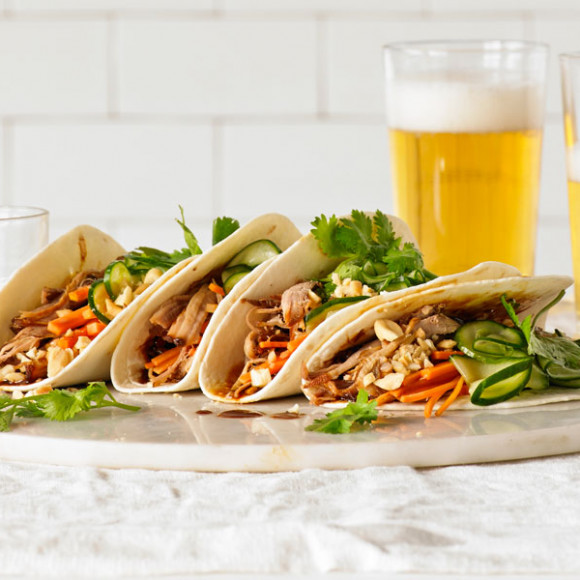 Asian Pulled Pork Tacos recipe