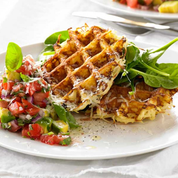 Potato Rosti Waffle recipe