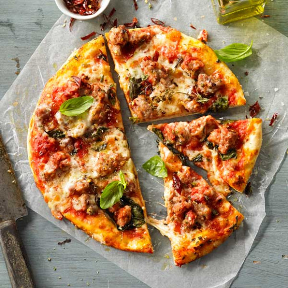 Italian Pork & Fennel Sausage Pizza