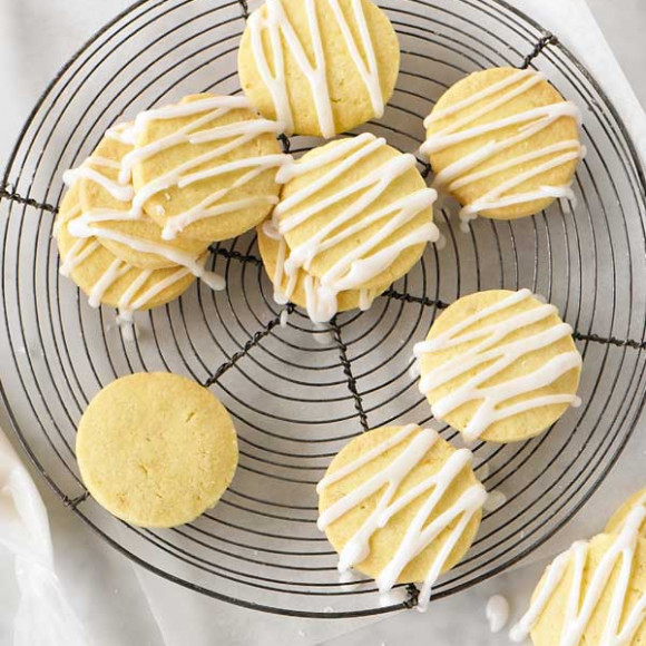 Easy Lemon Shortbread Recipe