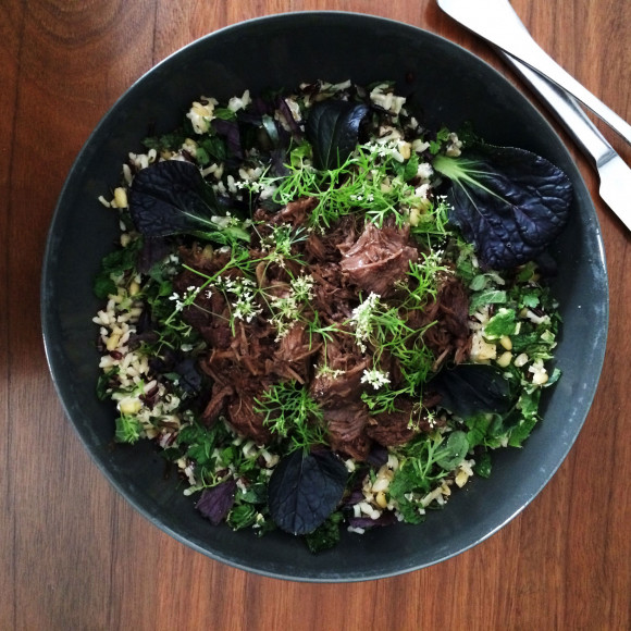 Merlot Braised Beef Cheeks