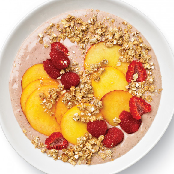 Mango Melba Smoothie Bowl