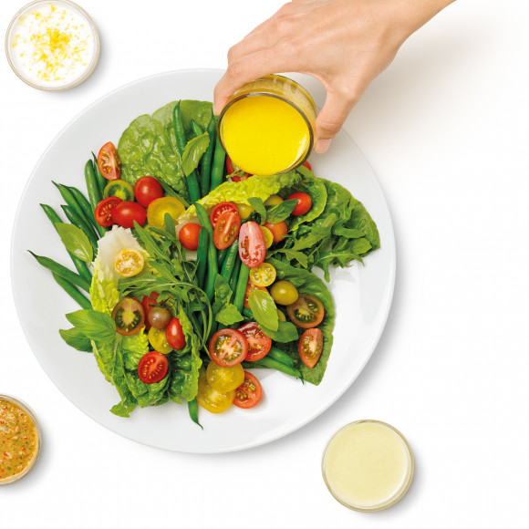 Whole Orange Dijon Vinaigrette- An quick snd easy salad dressing