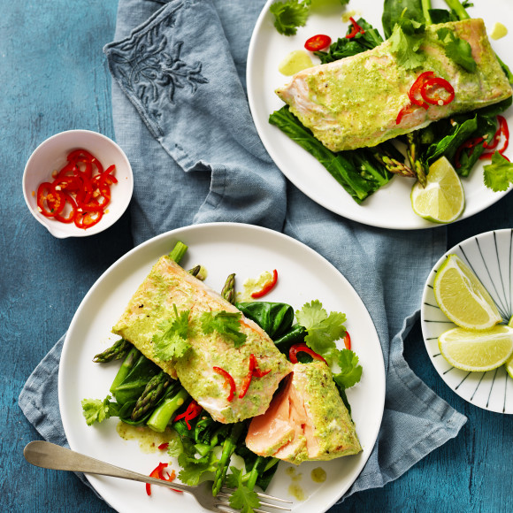 Easy Asian Roasted Salmon Recipe