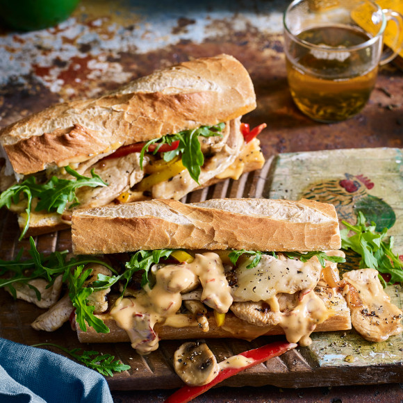 Philly Chicken Steak Sandwich