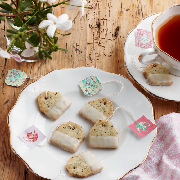 Lemon and Earl Grey Shortbread Teabags