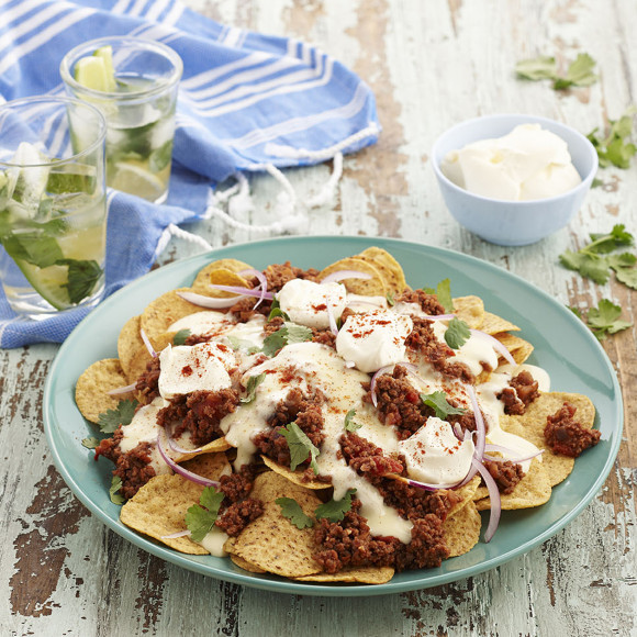 Chilli Cheese Nachos