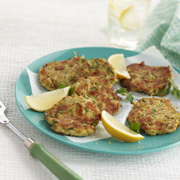 Zucchini and Mozzarella Fritters