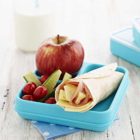 Hawaiian ham and cheese Holiday Wrap