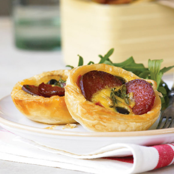 DON Salami Antipasti Goats Cheese Tartlets