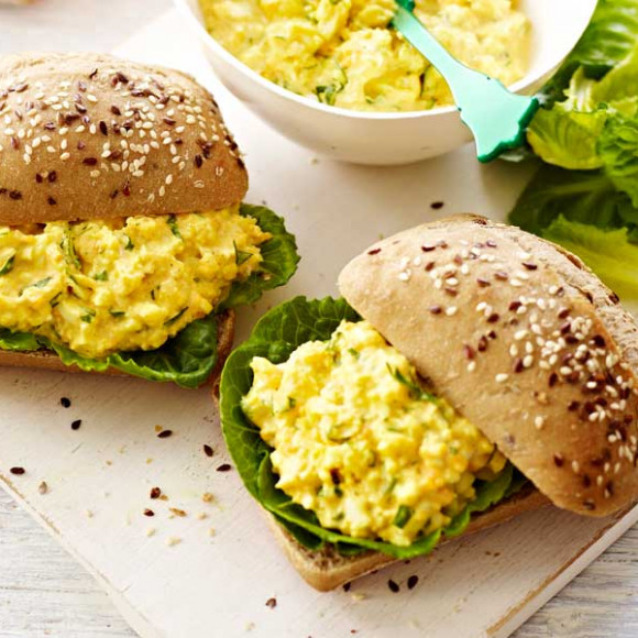 Curried Egg sandwich recipe