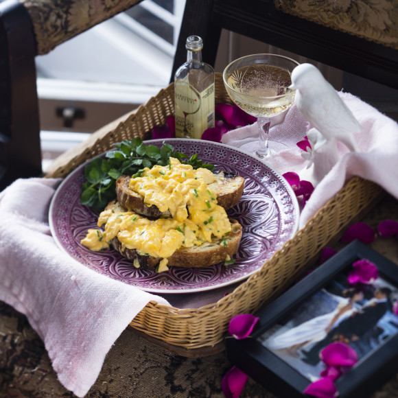 Truffled Scrambled Eggs