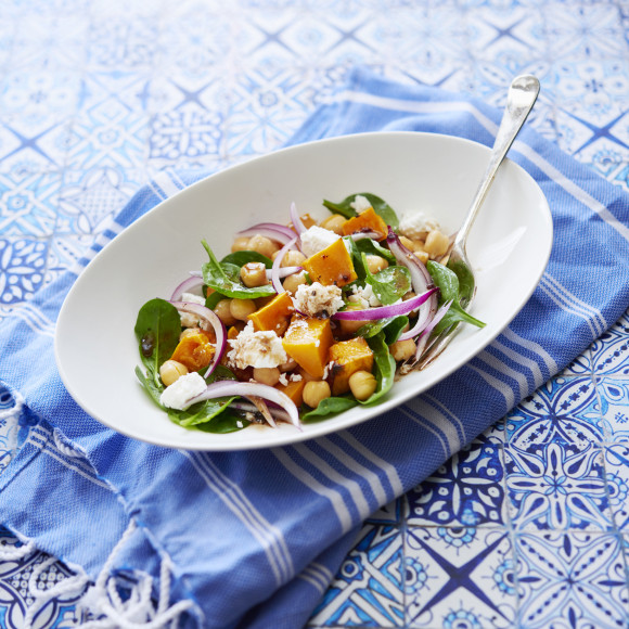 ZOOSH Light Lunch Pumpkin and Chickpea Salad